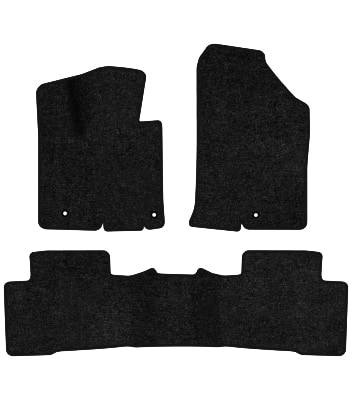 Коврики ворсовые в салон авто EVAtech Standard для Hyundai Tucson (NX4) Hybrid (Long base) 2021 4 поколение SUV USA черный кант HY44196ZE3KH3VEB