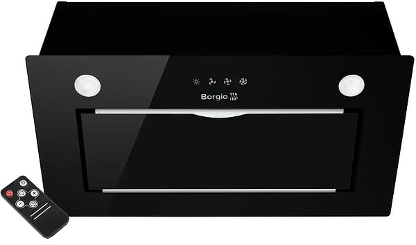 Фото - Витяжка вбудована Borgio BBG (TR) 5850 Black Glass SU 850