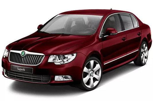 Фото - Коврик из экокожи в багажник авто EVAtech для Superb (B6) Skoda 2008-2015 2 поколение Sedan EU (SK34430B1BBB)
