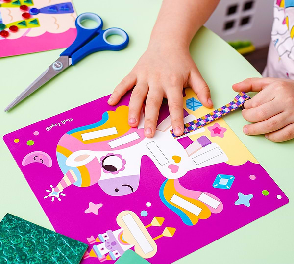 Фото - Набор для творчества микс Vladi Toys Creative окно. Единорог (VT4433-07)