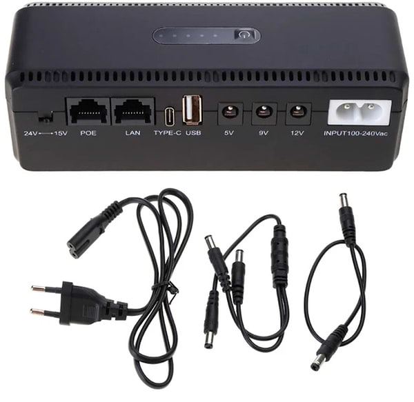 Фото - Источник бесперебойного питания Yepo Smart DC-UPS 10400mAh DC-5V/9V/12V (UA-112485)