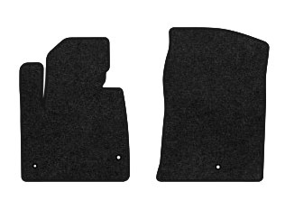 Килимки ворсові в салон авто EVAtech Premium для Hyundai Grand Santa FE (NC) 6 seats 2012-2017 3 покоління SUV USA чорний кант HY44366A2KH3VPB