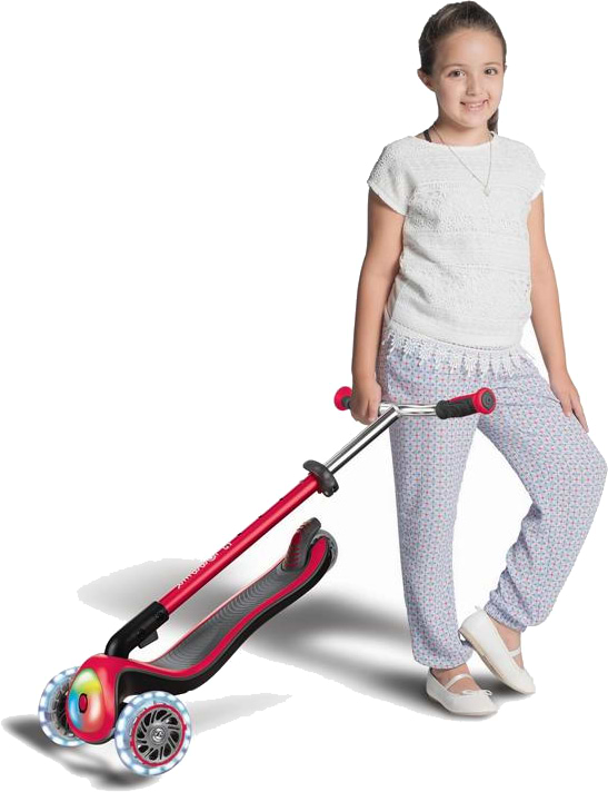 Фото - Триколісний самокат Globber ELITE PRIME Red (444-802)