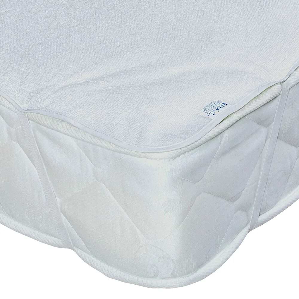 Наматрацник дитячий ЕКО ПУПС непромокальний Classic розмір 80х160 см Білий (КНАМ80160б)