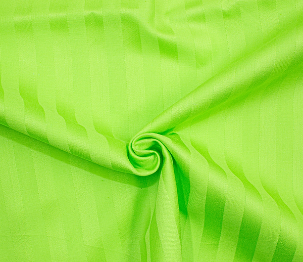 Фото - Простынь двуспальная MirSon 180x200 см Royal Soft Stripe 30-0016 Light Green (2200011304939)