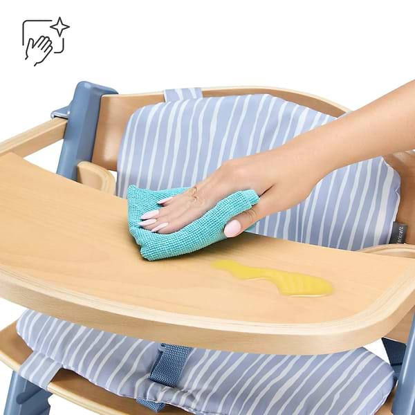 Фото - Стільчик для годування класичний Kinderkraft Enock Nordic Breeze (KHENOC00NOR0000)