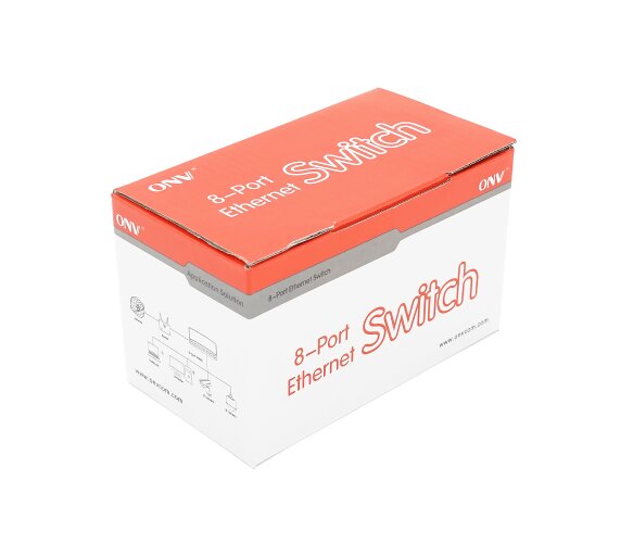 Фото - Коммутатор локальной сети (Switch) ONV ONV-H1008ES