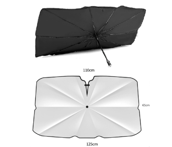 Шторка солнцезащитная для авто Voltronic Sun blind-125*65/1