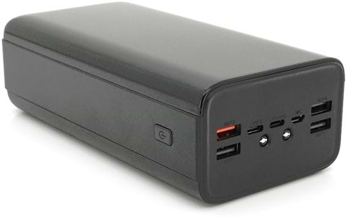 Фото - Батарея мобільна PZX V50 Power bank 50000mAh 22.5W Black