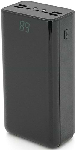 Фото - Батарея мобільна PZX V50 Power bank 50000mAh 22.5W Black