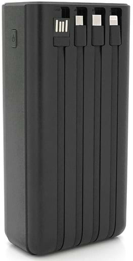 Фото - Батарея мобільна PZX V50 Power bank 50000mAh 22.5W Black