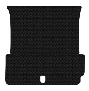 EVA коврик в багажник авто EVAtech для Model X 7 seats Restyling Tesla 2017-2021 1 поколение SUV USA (TA44512BE2KBB)