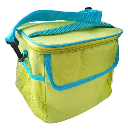 Сумка ізотермічна Ecokraft XY15030-8L 5 л Салатово-блакитна