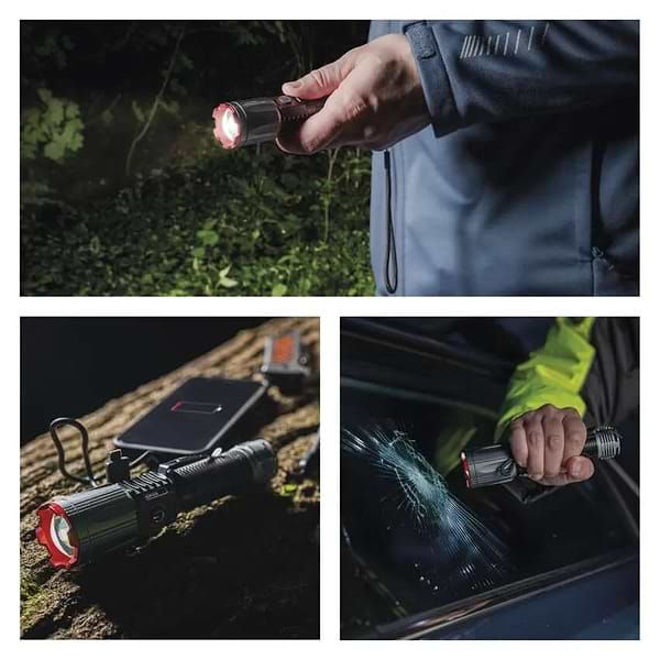 Фото - Ліхтар EMOS P3121 1200 Lm 2200 mAh метал фокус 