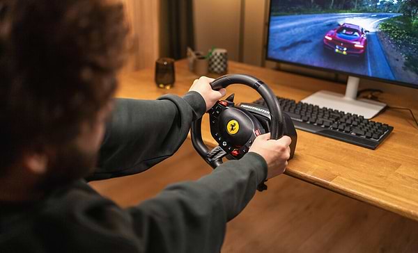 Фото - Кермо Thrustmaster T98-X FERRARI 296 GTS EU, PC/XBOX (4460297)