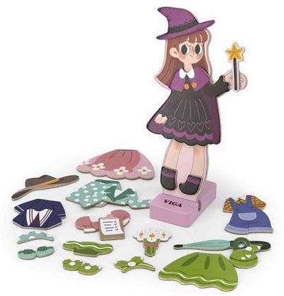 Настільна гра (5-7 років) Viga Toys Вдягни дівчинку (44635)
