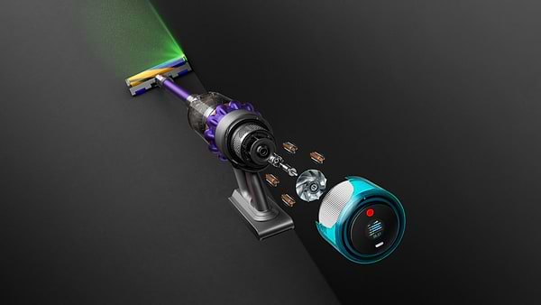 Фото - Пылесос ручной для дома Dyson SV23 GEN5DT Abs EU/CH/IL/MEA SPu/Ir/Pu (446989-01)