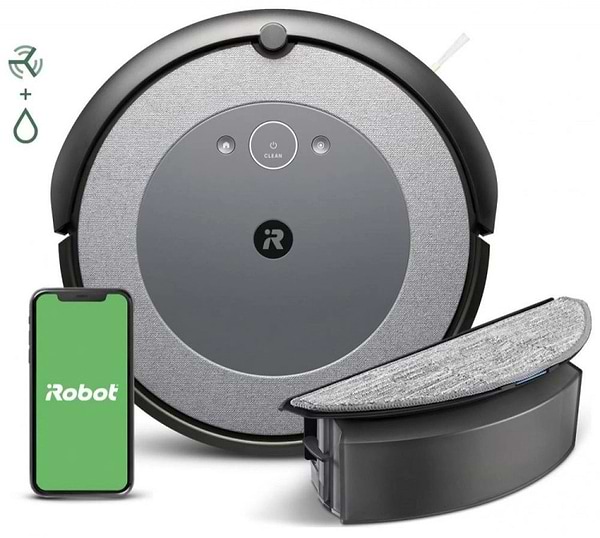 Фото - Робот-пылесос моющий iRobot Roomba Combo i5 (i517840)