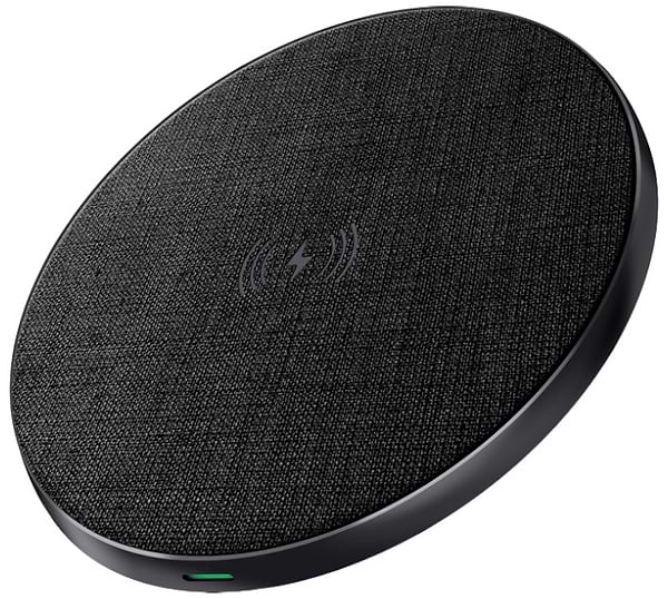 Фото - Бездротовий зарядний пристрій Armorstandart Resolute Power AWC-47 Round 15W Black (ARM73179)