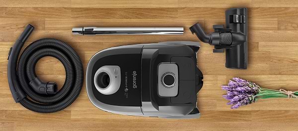 Фото - Пылесос для сухой уборки с мешком Gorenje VCEA28GLBK