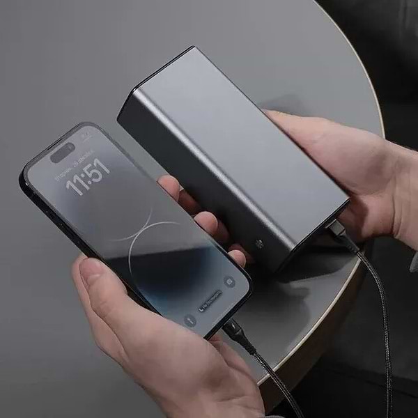 Фото - Батарея мобільна Proove Metalskin 65W 30000mAh gray (2001001739775)