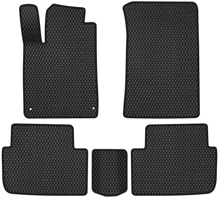 EVA коврики в салон авто EVAtech для 407 AT Peugeot 2004-2010 1 поколение Coupe EU PT11242C5CP2RBB