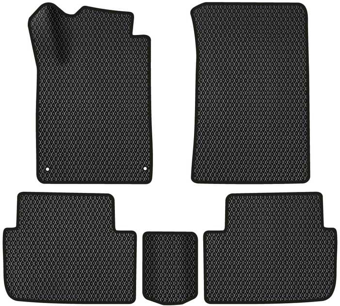 EVA килимки в салон авто EVAtech для 407 AT Peugeot 2004-2010 1 покоління Coupe EU PT11242CD5CP2RBB