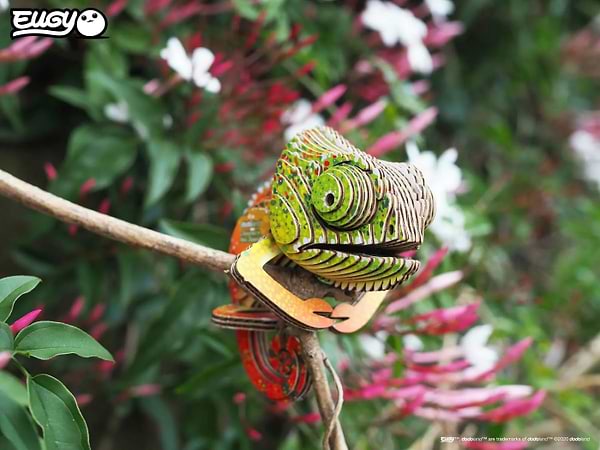 Фото - 3D пазли EUGY Зоопарк: Хамелеон (XEG-075)