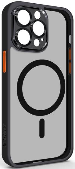 Чохол для смартфону
 Armorstandart Unit MagSafe SE for Apple iPhone 13 Pro Max Black Orange (ARM75369) - Фото 1