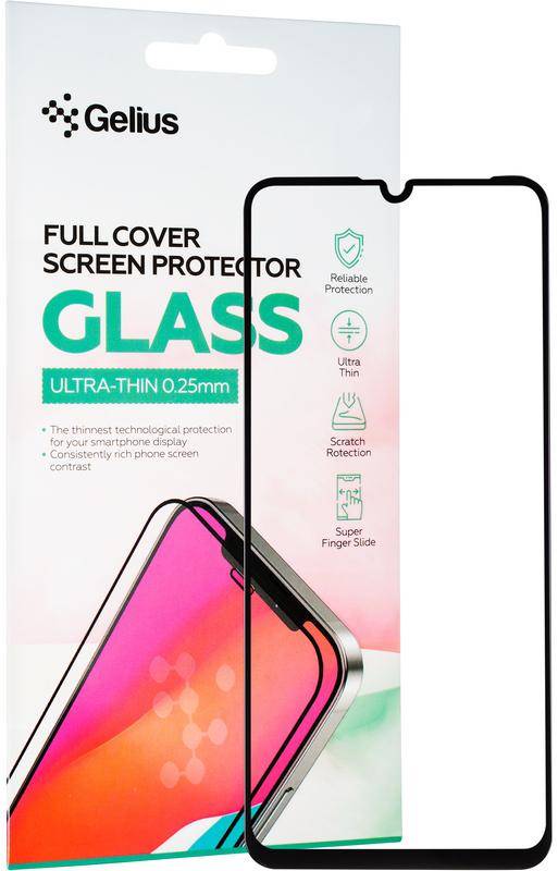 Фото - Захисне скло для смартфону Gelius Full Cover Ultra-Thin 0.25mm for Xiaomi Redmi 13c/Poco C65 Black (96564)