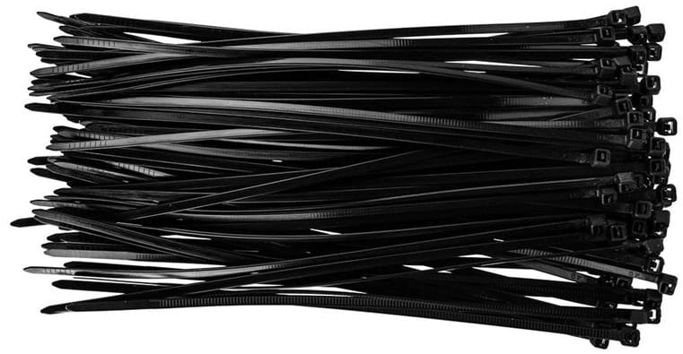 Набор хомутов TOPEX 3.6х200мм 100 шт. Black (44E976)