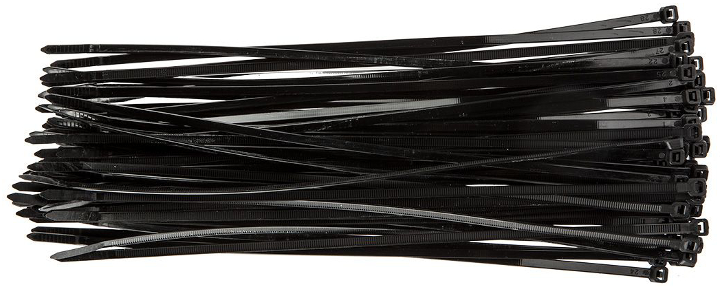 Набір хомутів TOPEX 4.8х300мм 75 шт. Black (44E980)