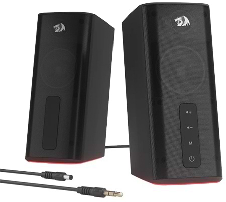 Фото - Компьютерная акустика компактная 2.0 Redragon Connie (71987)