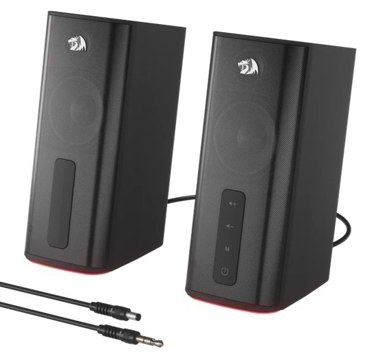 Фото - Компьютерная акустика компактная 2.0 Redragon Connie (71987)