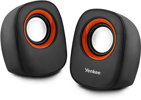 Фото - Комп'ютерна акустика компактна 2.0 YENKEE YSP 2001BK Mini speakers 2.0 Black