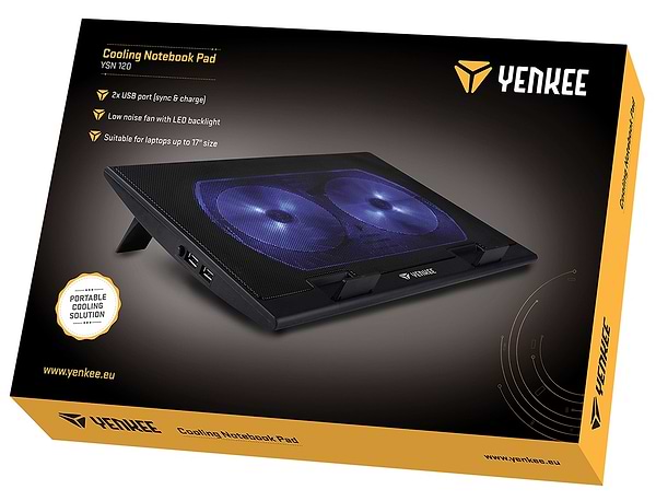 Фото - Подставка под ноутбук охлаждающая YENKEE Cooling Notebook Pad YSN 120 (45011199)
