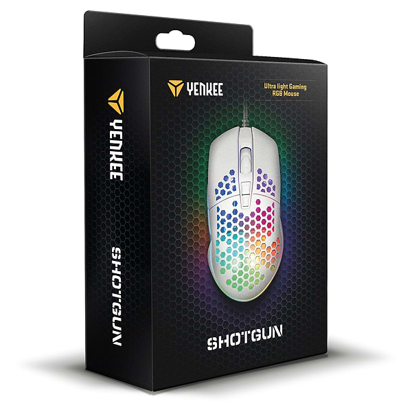 Фото - Мышь проводная игровая YENKEE YMS 3030WE SHOTGUN White