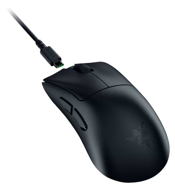 Фото - Уценка - Мышь беспроводная игровая Razer DeathAdder V3 Hyperspeed (RZ01-05140100-R3G1)