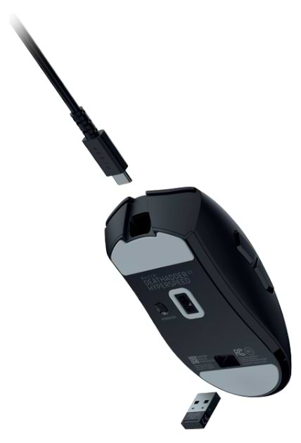 Фото - Уценка - Мышь беспроводная игровая Razer DeathAdder V3 Hyperspeed (RZ01-05140100-R3G1)