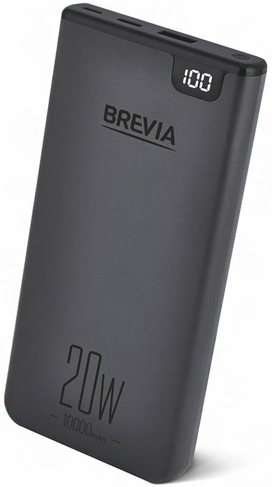 Фото - Батарея мобильная Brevia 10000mAh 20W (45120) Фото - Батарея мобильная Brevia 10000mAh 20W (45120)