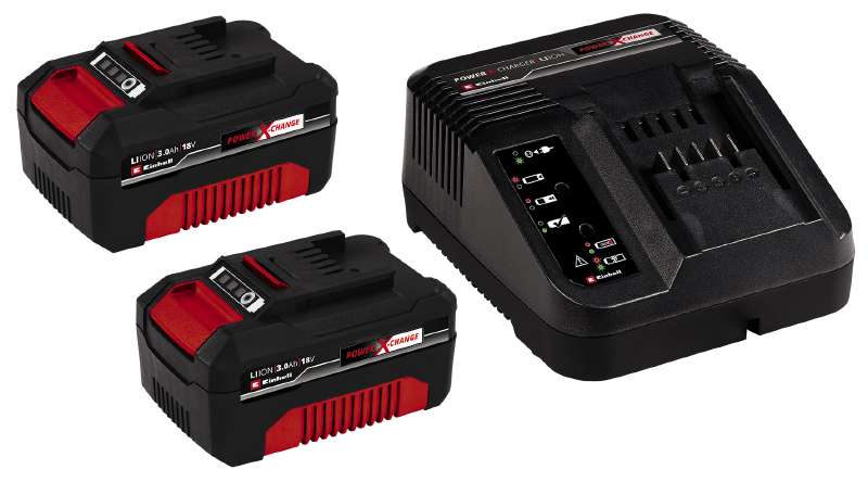 Фото - Акумулятор для електроінструментів Einhell 18V 2x3.0Ah PXC-Starter-Kit (4512098) Фото - Акумулятор для електроінструментів Einhell 18V 2x3.0Ah PXC-Starter-Kit (4512098)