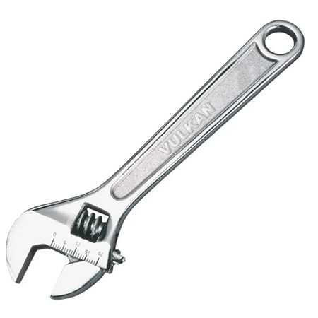 Развідний ключ Vulkan 25мм L-200мм (VLR25-200)