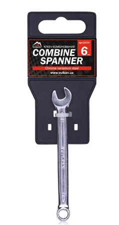 Ключ комбiнований Vulkan 6 мм (VLK6)