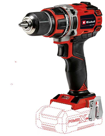 Дриль-шуруповерт Einhell X-Change TE-CD 18/50 Li BL Solo (4513887)
