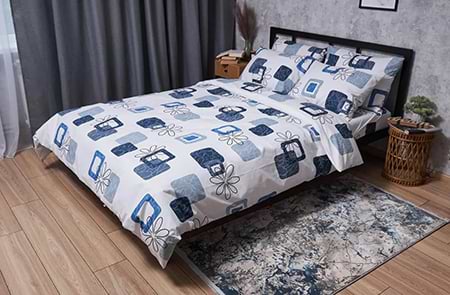 Комплект постельного белья Moon&Star Бязь Gold Люкс Silky Touch 160х220х2 (MS-820004758)