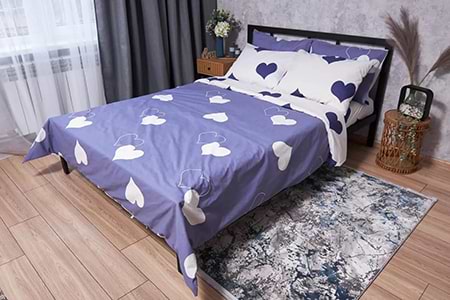 Комплект постільної білизни дитячий Moon&Star Бязь Gold Люкс Royal Blue 110х140 нав. 2х50х70 (MS-830000027)