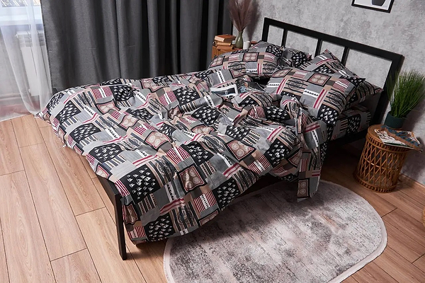 Фото - Комплект постільної білизни Moon&Star Бязь Gold Люкс Nautical 143х210х2 (MS-820003423)