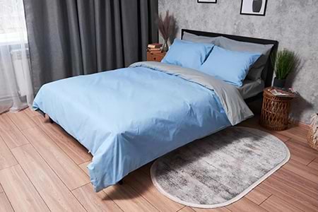 Комплект постельного белья Moon&Star Бязь Gold Люкс Nordic Gray 160х220х2 (MS-820003112)