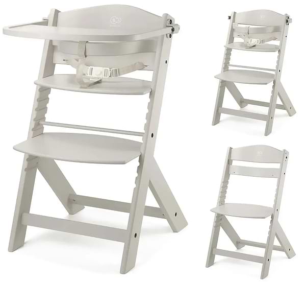 Фото - Стільчик для годування класичний Kinderkraft Enock Beige (KKKENOCBEGF0000)