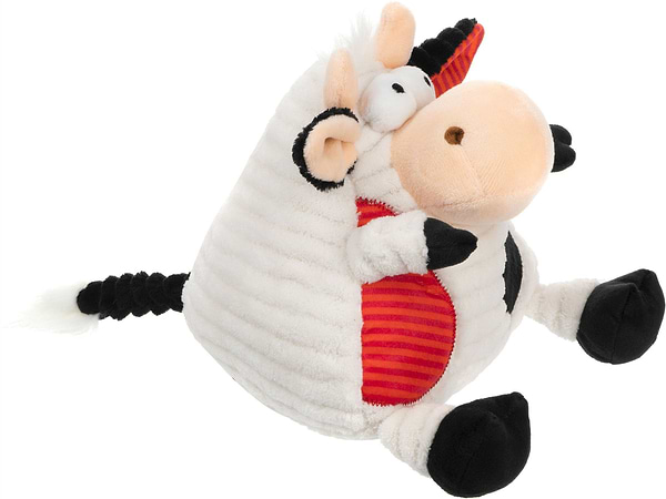 Фото - Мягкая игрушка животное Same Toy Корова/Бык Черно-белый 18 см (A1009/18)